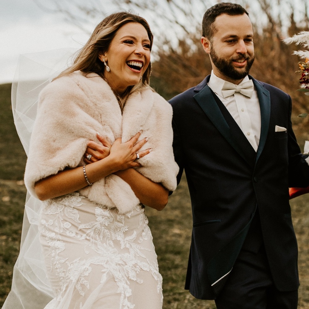Nude Bridal Wrap